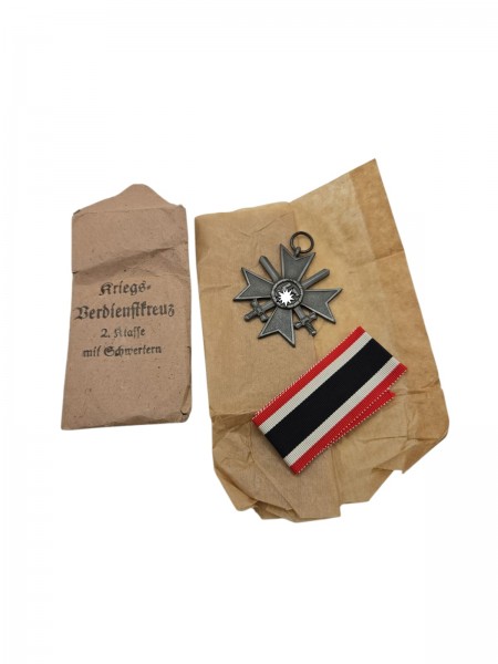 Original Kriegsverdienstkreuz 2.Kl mit Schwertern