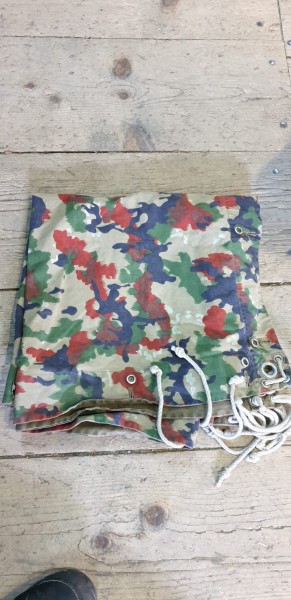 Zeltblache CH-Armee