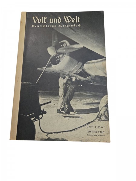 Volk und Welt. Deutschlands Monatsbuch Heft Februar 1943