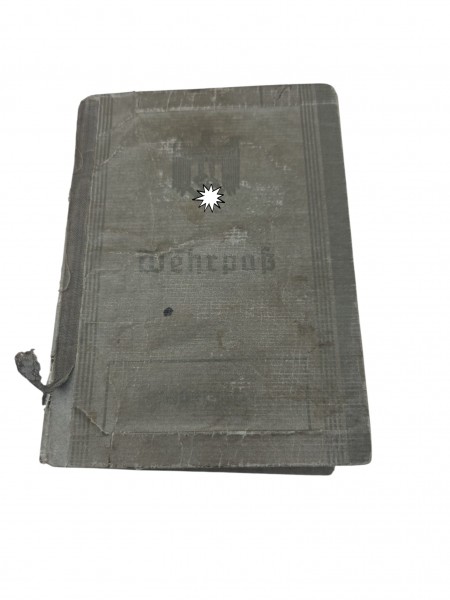 Marine Wehrpass+Fotos/Marke/Führungszeugnis