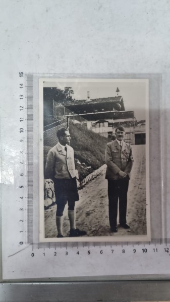 Original Adolf Hitler/ Hess Postkarte