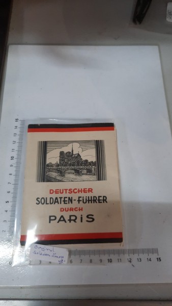 Deutscher Soldaten Führer durch Paris