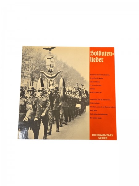 Soldatenlieder Schallplatte