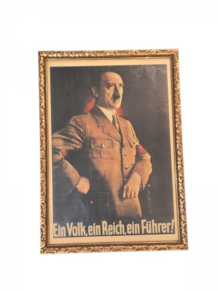 A.Hitler Plakat Original 49x34,5cm