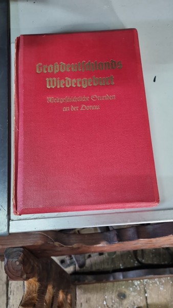 Buch Grossdeutschland Wiedergeburt l Buchrücken beschädigt