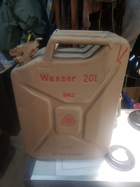 Original Wehrmacht Wasserkanister 20l