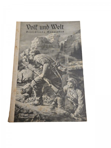 Volk und Welt. Deutschlands Monatsbuch Heft October 1943