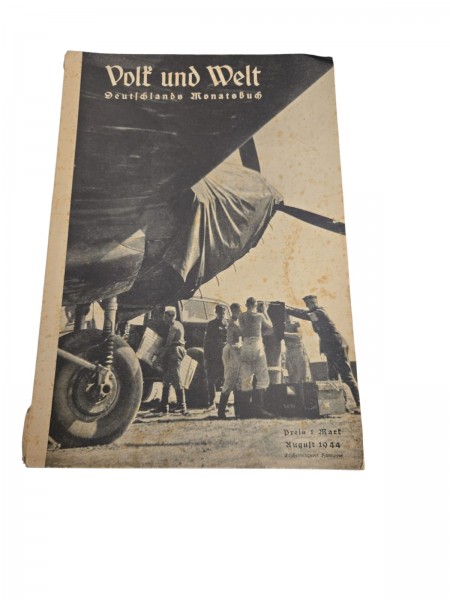 Volk und Welt. Deutschlands Monatsbuch Heft August 1944