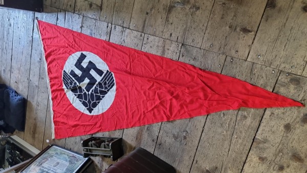 Reichsarbeitsdienst Frauen Flagge Orginal selten 220x115cm