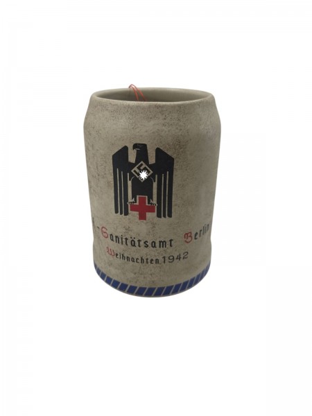 SS Bierkrug Sanitätsamt Berlin Weihnachten 1942