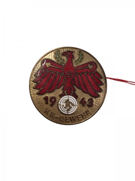 Tiroler Schiessauszeichnung KK Gewehr 1943