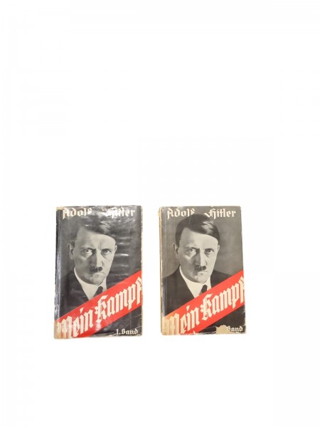 Mein Kampf 1939 Taschenbuch Ausgabe Band 1und Band 2