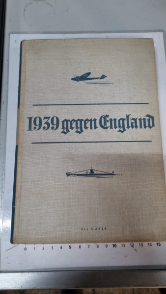 Original Buch 1939 gegen England