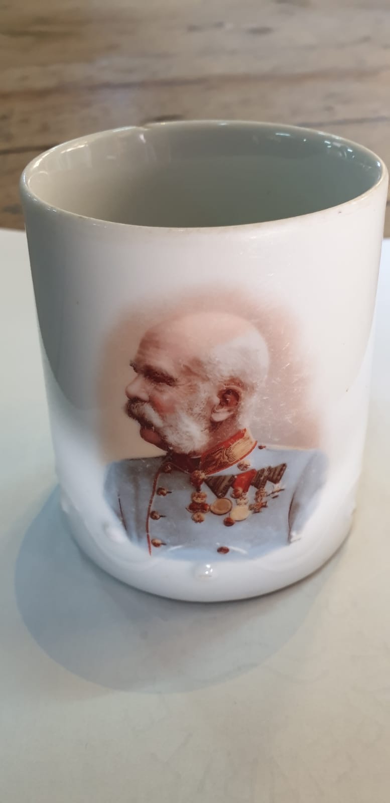 Teeset Kaiserlich Gzhel – 1 Tasse 370 Ml + Untertasse, Traditionelles Design, Für Kaffee Oder Tee