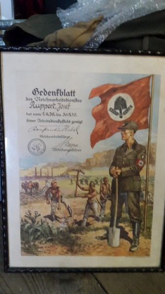 Gedenkblatt 3.Reich