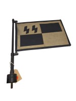 SS General Auto Standarte Original  Fahne ist 30x20cm SS General Auto Standarte Original  Fahne ist 30x20cm