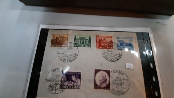 Briefumschlag mit Marken aus dem 3.Reich