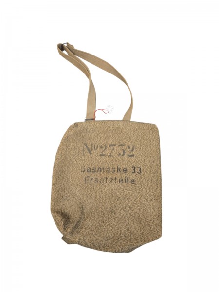 CH-Armee Gasmaske 33 Ersatzteile Beutel leer