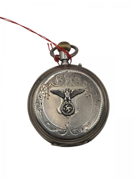 3.Reich Silber Sackuhr TOP
