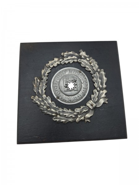 Gott Mit Uns Wand Plakette ca.12x12cm