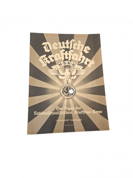 Deutsche Kraftfahrt, Zeitschrift des NSKK Ende Febr.1937
