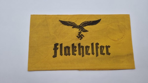 Flakhelfer Armbinde Wehrmacht