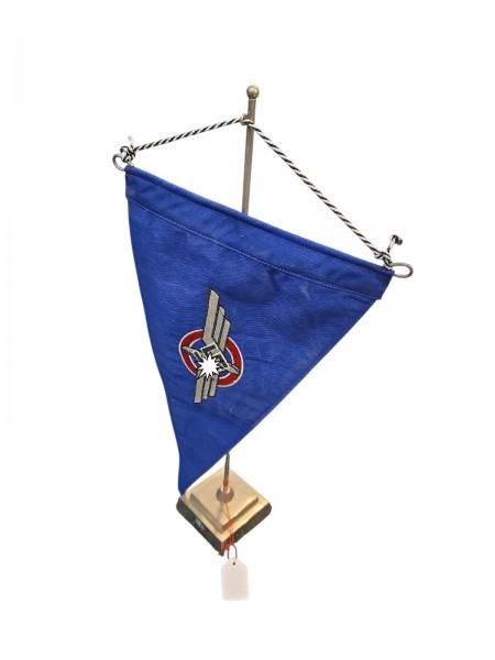 Zivil Luftwaffe Tisch Standarte ca. 42cm hoch