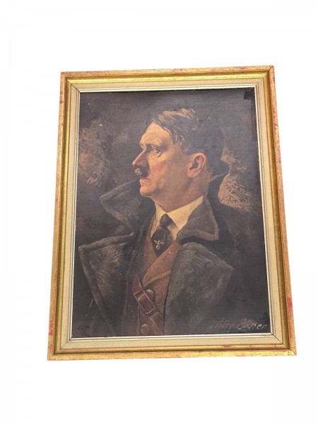 A.Hitler Bild 82x62cm