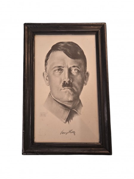 A.Hitler Bild 18,5x29cm