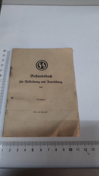 SS Bestandsbuch