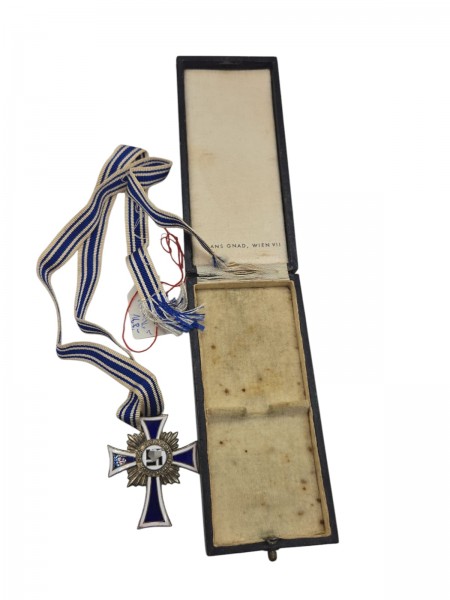 Original Mutterkreuz Silber schachtel