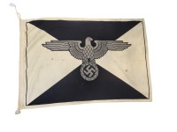 Deutsche Waffen SS Kasernenflagge 60x90cm Selten Deutsche Waffen SS Kasernenflagge 60x90cm Selten