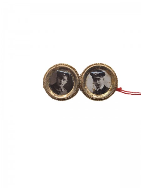 Soldatenbrosche 5.5gr Gold 14Karat