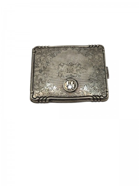 SS Zigaretten Etui Alpacca