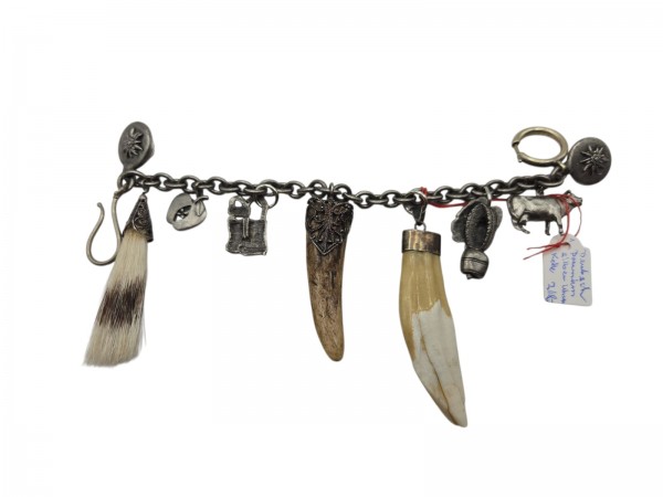 Deutsch Bauerturn Silber Uhr Kette