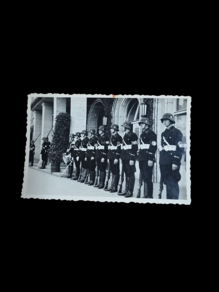 Original Foto SS Wach Truppe 8,5x5,5cm