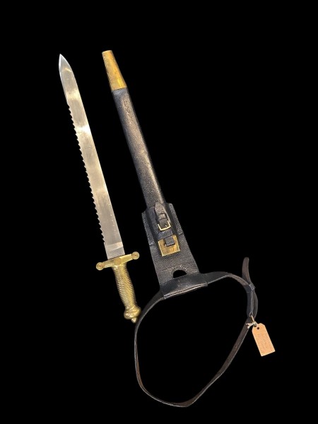 Faschinenmesser Ord.1842/52 No Solingen mit Frosch und Gurt