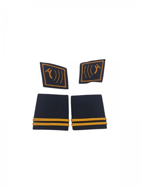 CH-Luftwaffe Oberleutnant Schulterpatten+Klappen