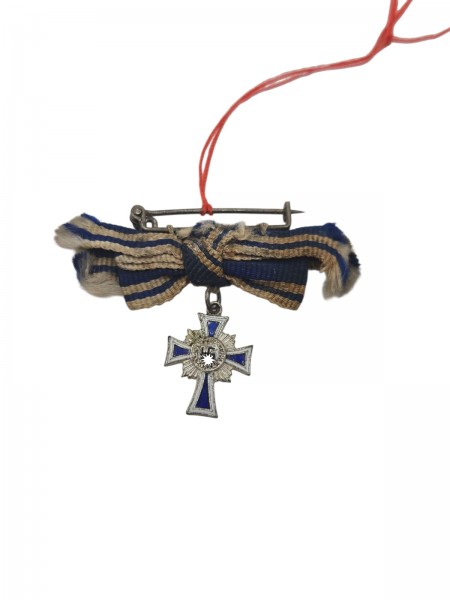 Mutterkreuz in Silber Miniatur