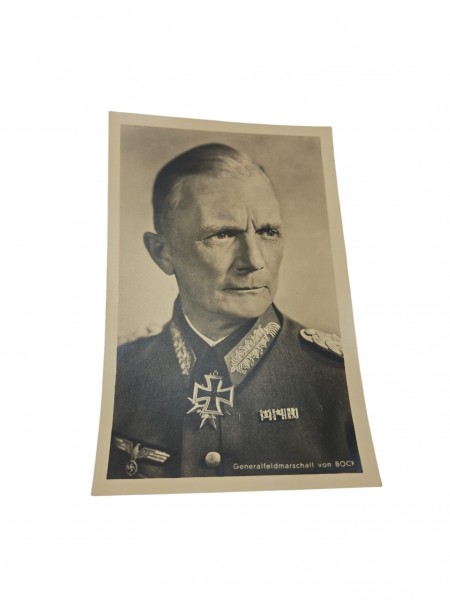 Generalfeldmarschall von Bock Postkarte