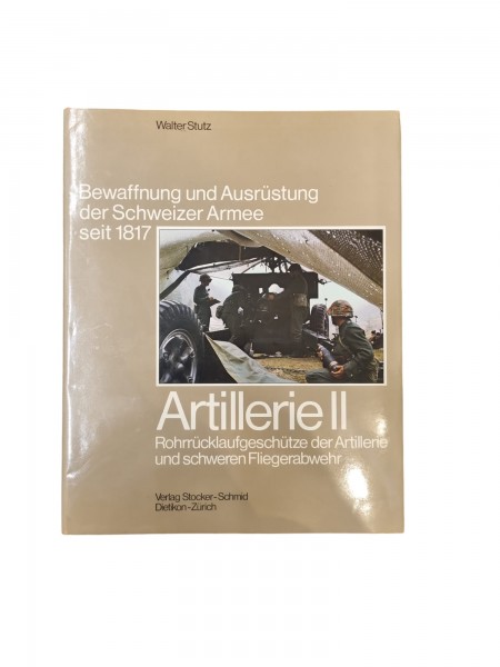 Artillerie 2 Rohrrücklaufgeschütze der Artillerie und schweren Fliegerabwehr