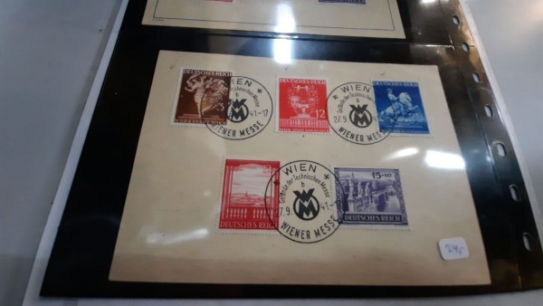 Postkarte mit Marke aus dem 3.Reich