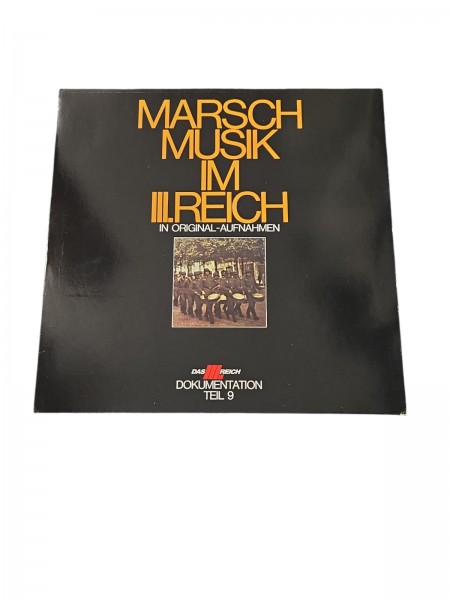 Marsch Musik im 3.Reich in Original Aufnahmen Teil 9 Schallplatte