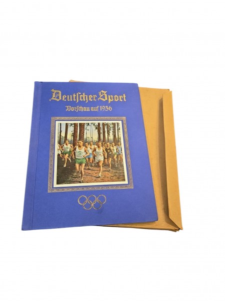 Buch Deutscher Sport mit Original Schutzhülle