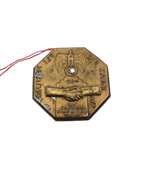 Die Saar 1934 Anstecker