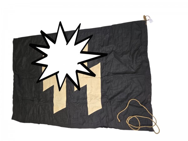 Original SS Lager Fahne 145x95cm