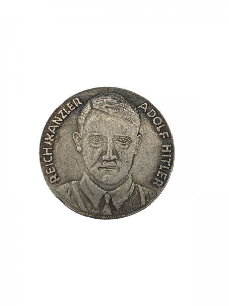 A.Hitler Medaille Durchmesser 3,5cm