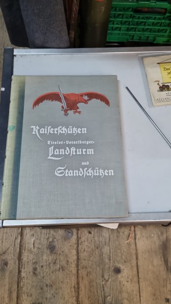 Orginal Buch Kaiserschützen Standschützen Landsturm