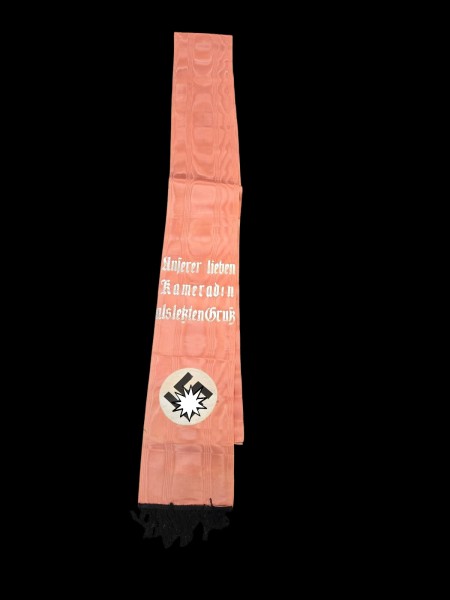 Kranz Schleife 3.Reich Original ca.2,30m lang und 15cm breit