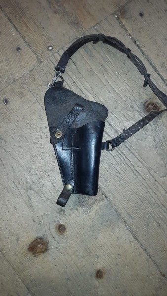 Orginal FBI POLIZEILUFTWAFFEN Schulterholster zu Colt 1911